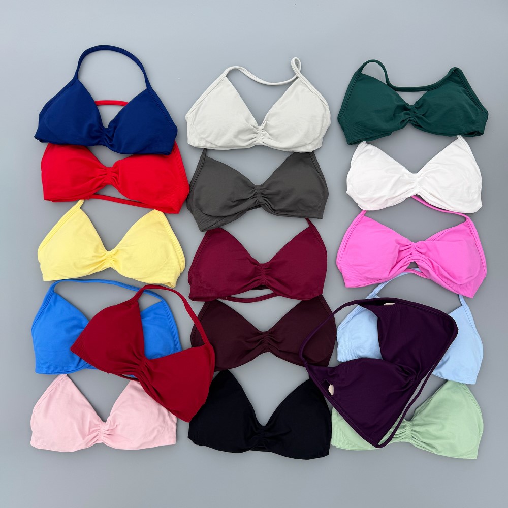 Plunge Bra Push Up - Riemen-BH Gym-Top für Damen, hohe Unterstützung,