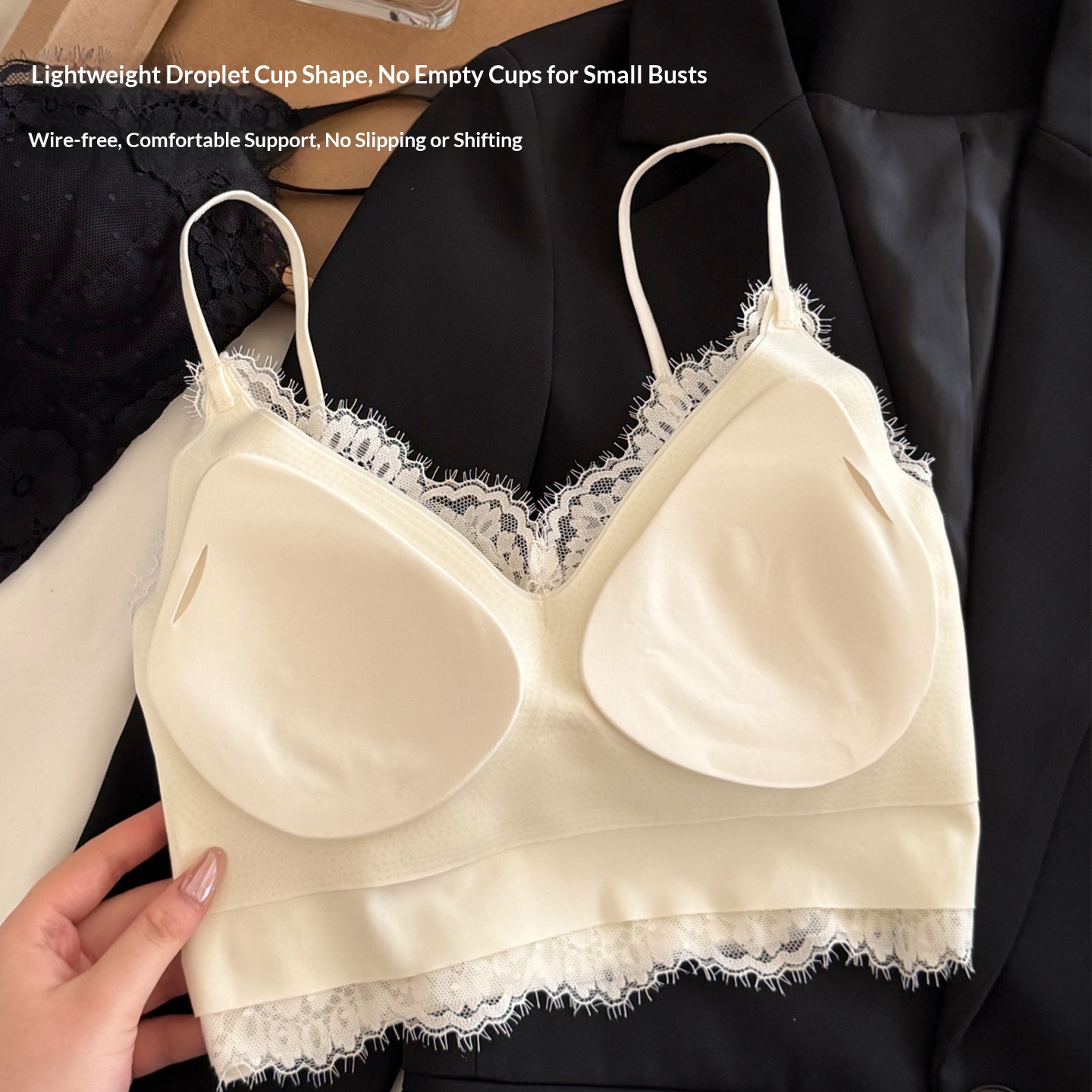 Neuer französischer Spitzen-BH – T Shirt Bra Seamless Bewertung und Preis