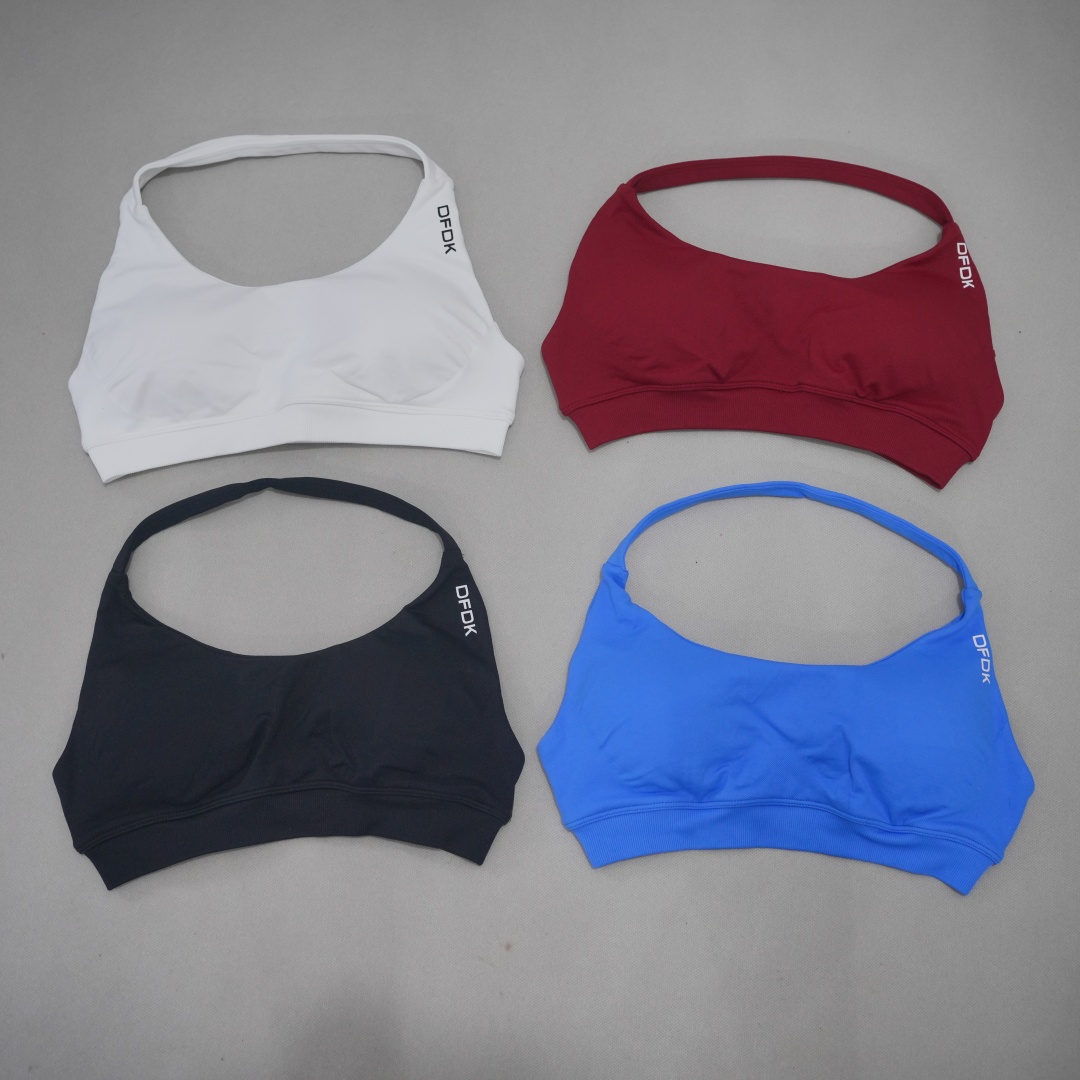 DFDK Damen Nahtloser Sport-BH  – Plunge Bra Push Up Bewertung und Preis