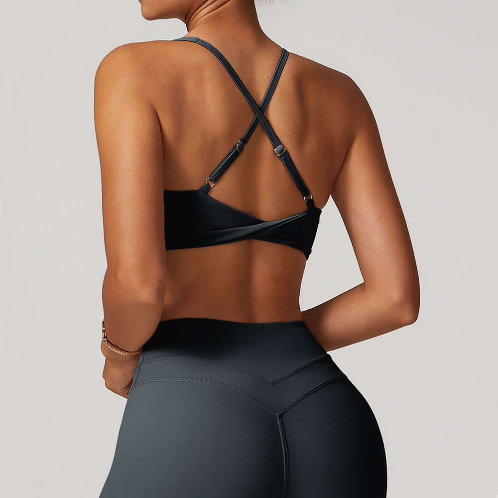 Juren Sport BH Frauen Fitness  – Plunge Bra Push Up Bewertung und Preis