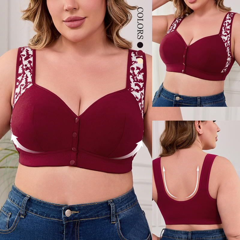 XL-7XL Übergröße Vorderverschl – Wirefree Bra Comfort Bewertung und Preis